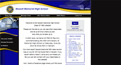 Desktop Screenshot of newarkmemorial83.com
